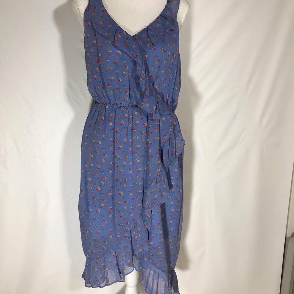 Joie silk cold shoulder dress